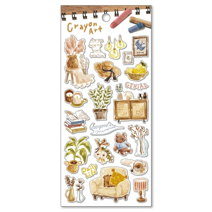 コフレビジューステッカー green | マインドウェイブオンラインストア