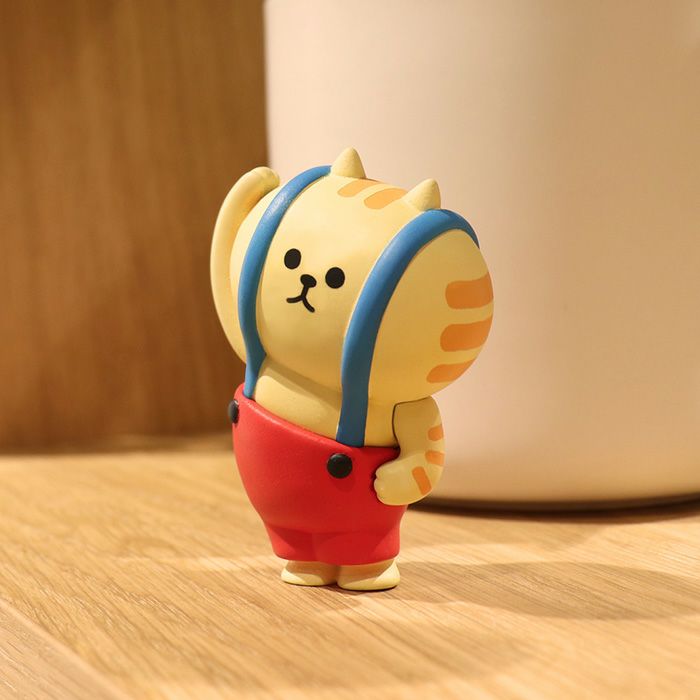 キャラクター絵文字シール 81417 ごろごろにゃんすけ みんな集合