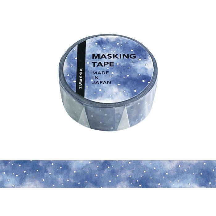 Mind Wave Washi Tape - Starry Night (1.5cm)