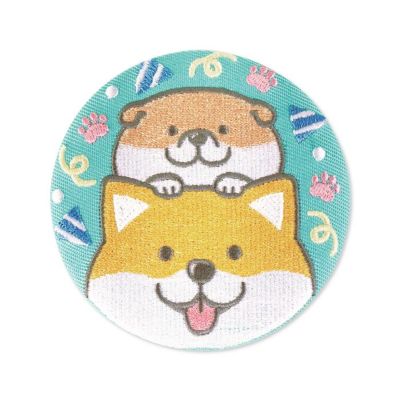 しばんばん 刺繍缶ミラー 95479 しばんばん | マインドウェイブ