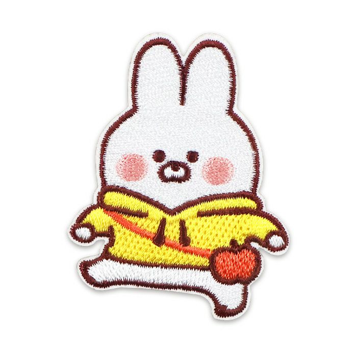 OUTLET ] オンラインストア限定 刺繍ワッペン 61686 うさぎの