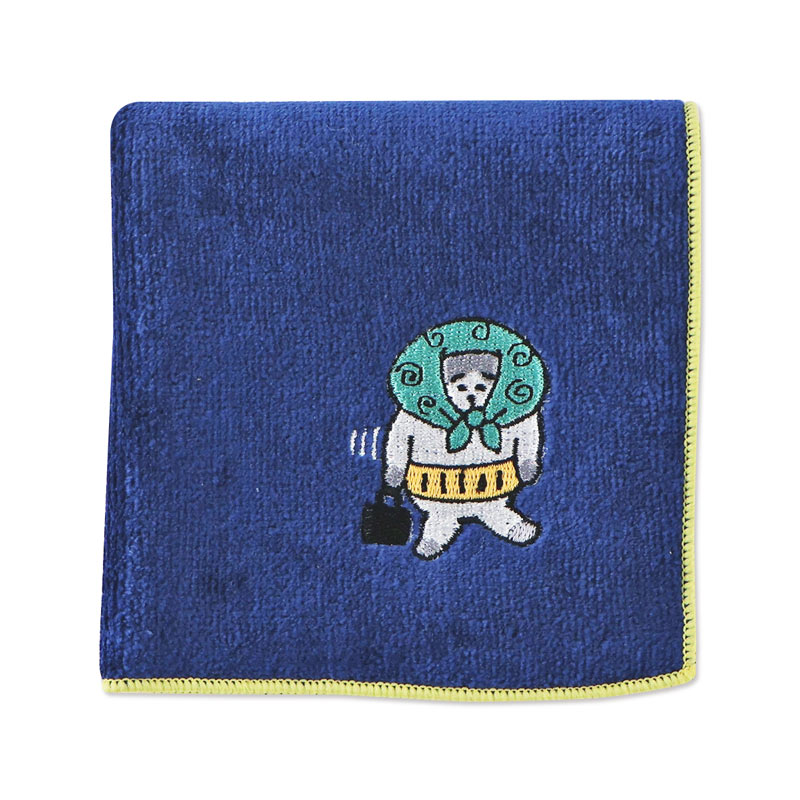 タオルハンカチ 94381 ごろごろにゃんすけ こそこそ | マインド