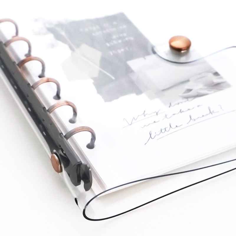 Mind Wave Bine Notebook - Brown