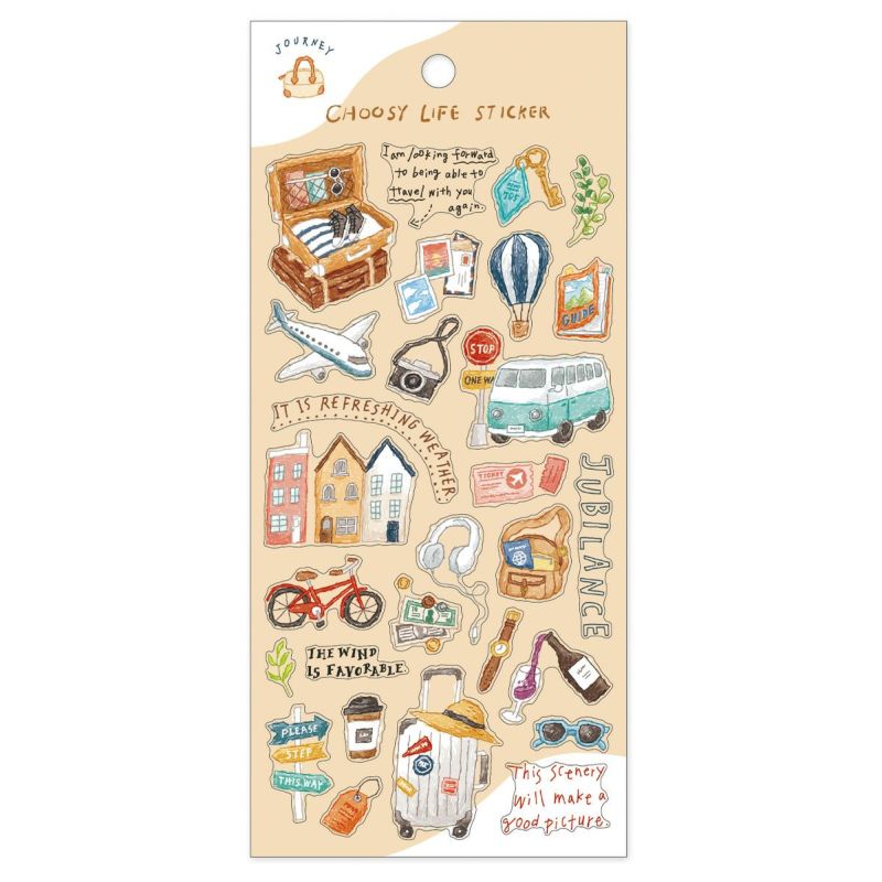 Mind Wave Choosy Life Sticker - Journey
