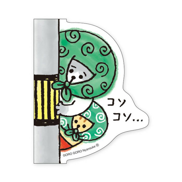 マインドウェイブ ごろごろにゃんすけ ステッカー 全員集合