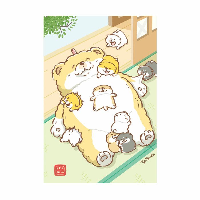 オンラインストア＆催事限定 ポストカード しばんばん8