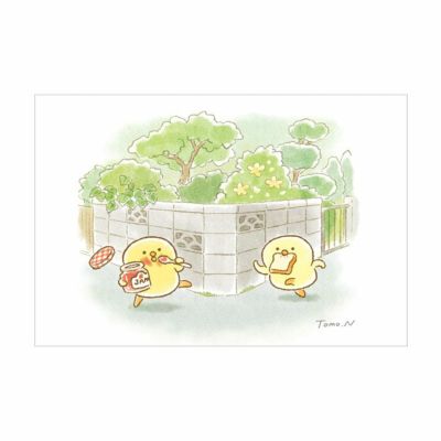 オンラインストア＆催事限定 ポストカード ぴよこ豆6 | マインド