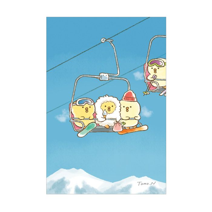 オンラインストア＆催事限定 ポストカード ぴよこ豆13