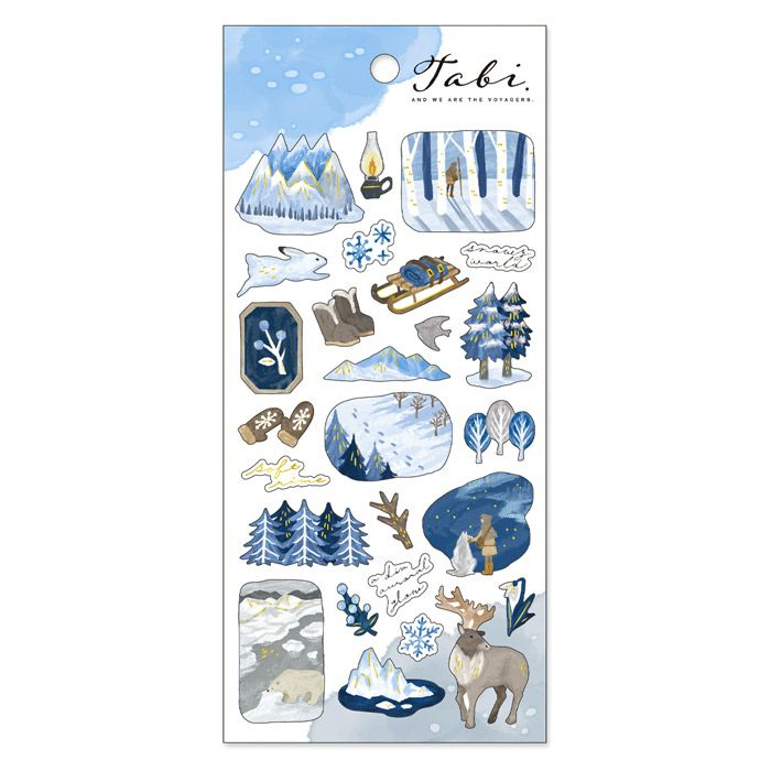 タビステッカー 凍空の国 | マインドウェイブオンラインストア