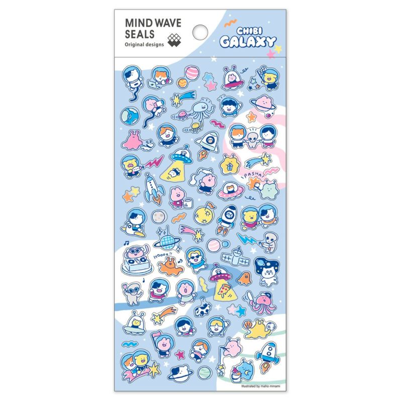 MWシール CHIBI GALAXY | マインドウェイブオンラインストア