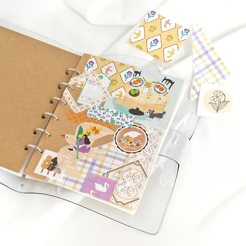 Mind Wave Yoridori Sticker Set - Bird