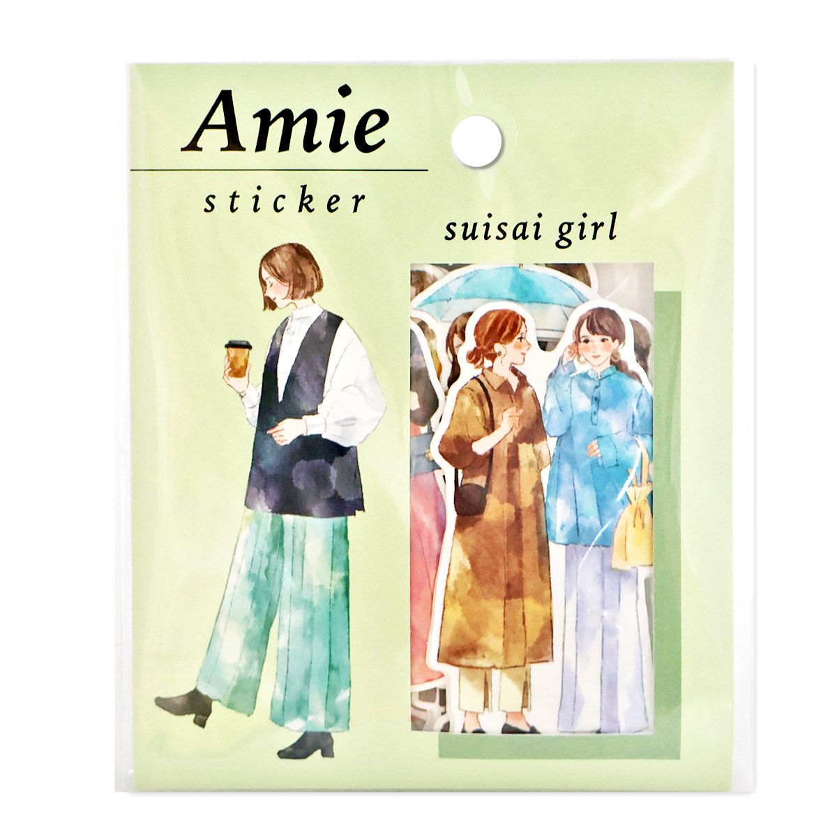 Mind Wave Ami Sticker Set - Suisai Girl