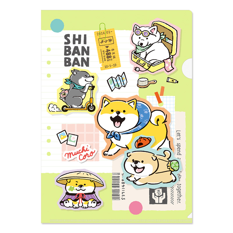 オンラインストア＆催事限定 A4クリアファイル しばんばん | マインド