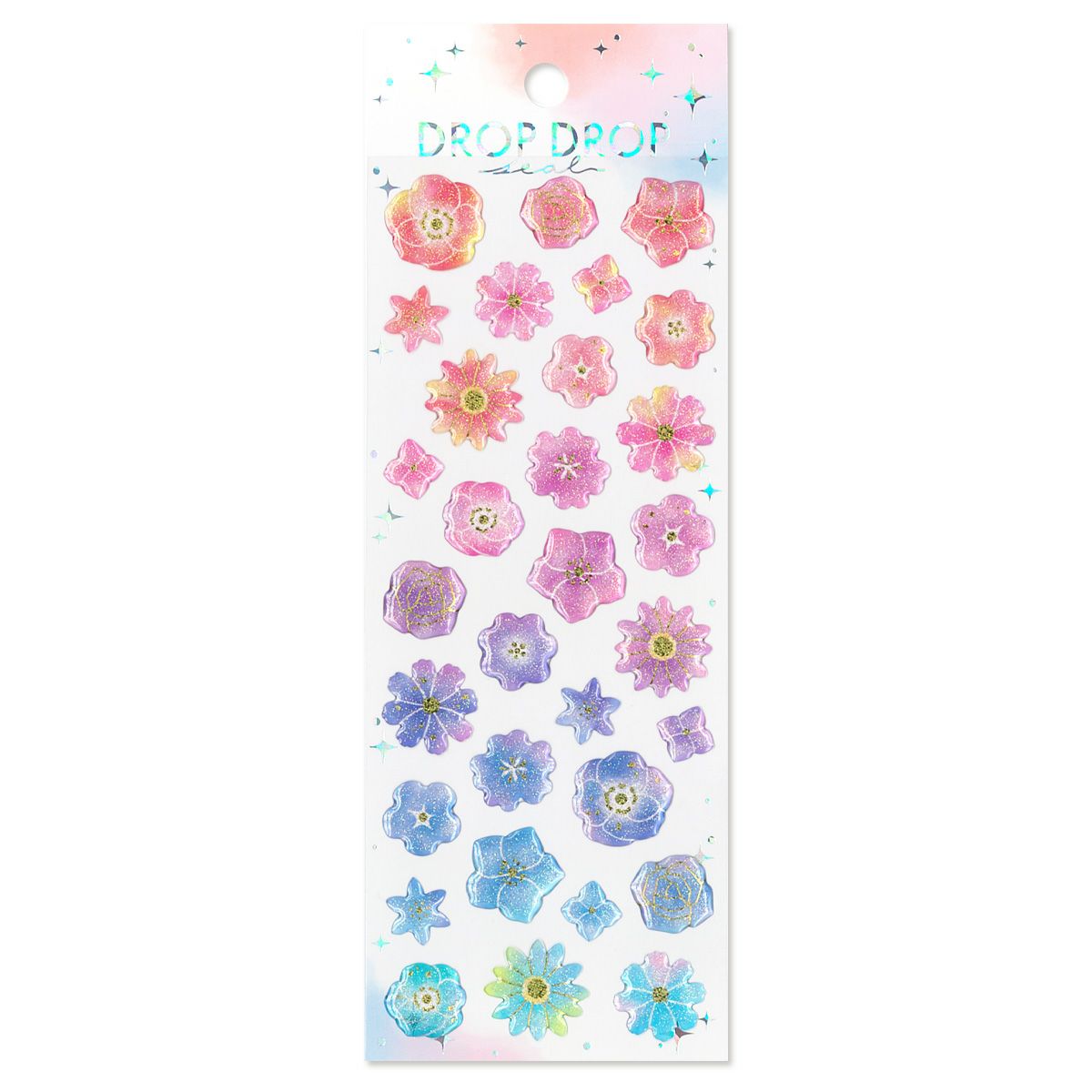 ドロップドロップシール flower | マインドウェイブオンラインストア