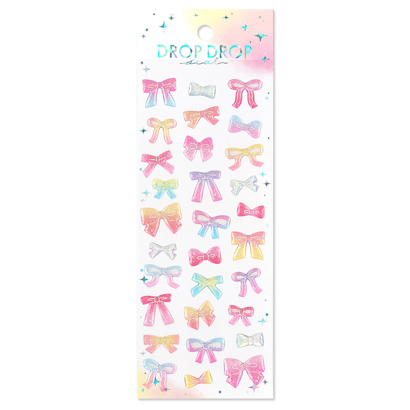 ドロップドロップシール ribbon | マインドウェイブオンラインストア