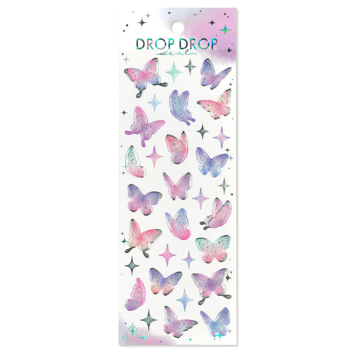 ドロップドロップシール butterfly | マインドウェイブオンラインストア