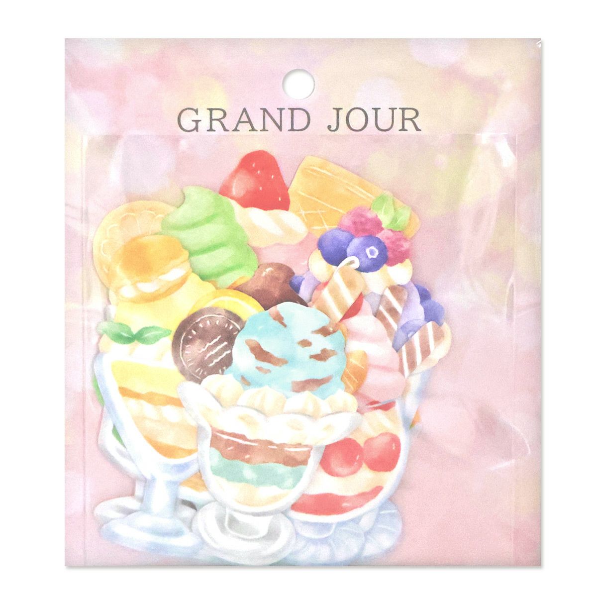 グランジュールステッカー パフェ | マインドウェイブオンラインストア