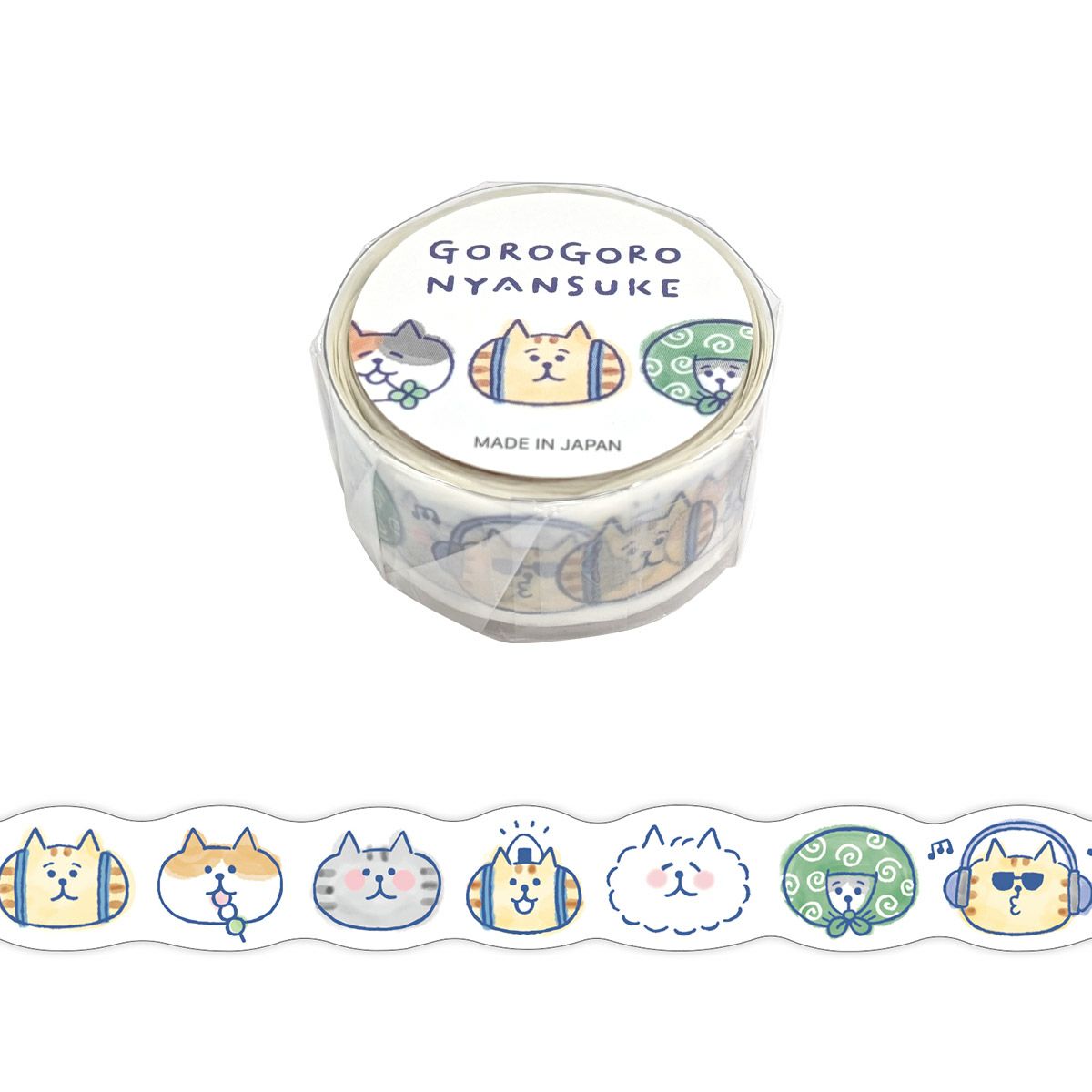 ごろごろにゃんすけ ジェットストリーム 4&1 だらりホワイト