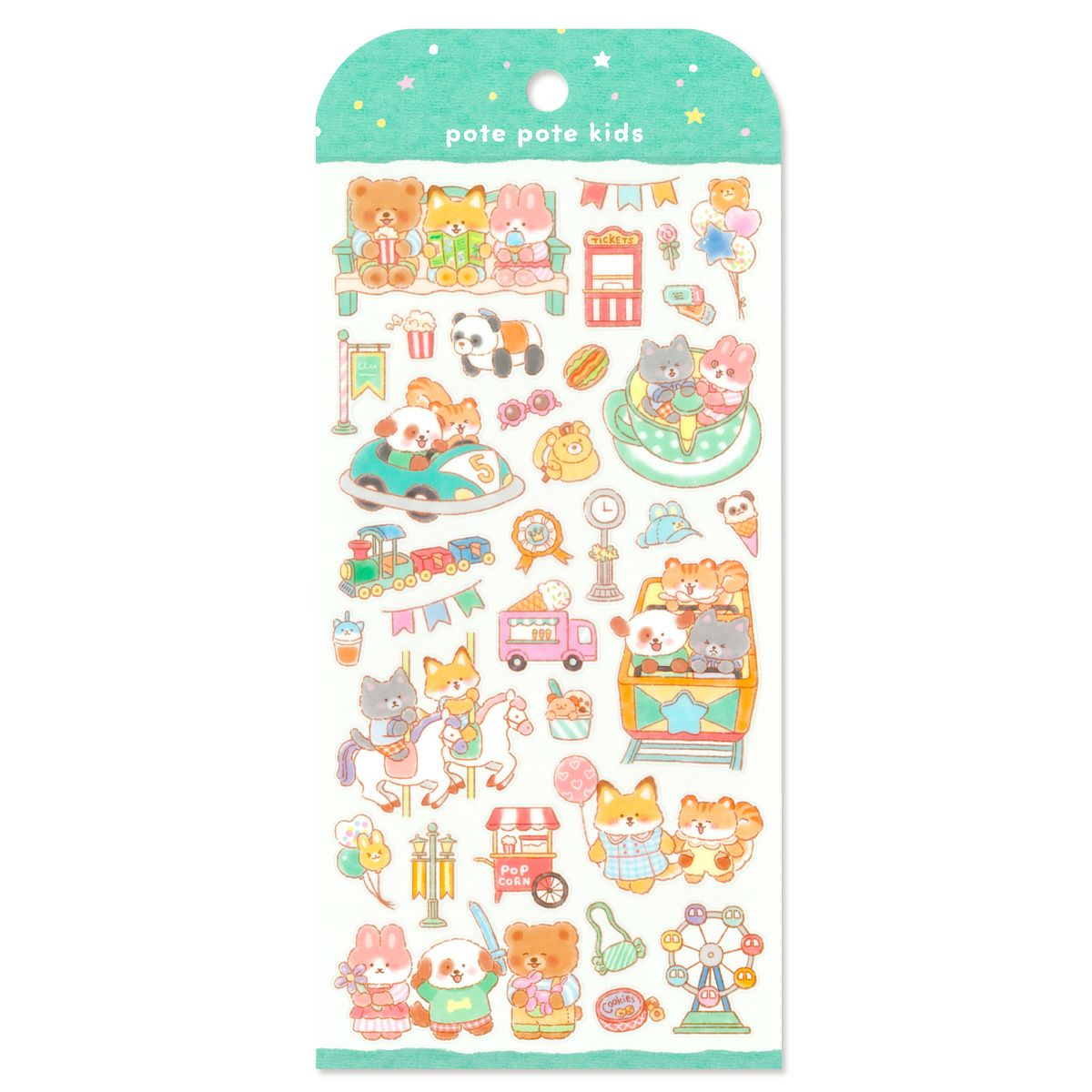 MW 付箋紙 スティックマーカー 36234 ゆるあにまる1 | マインド