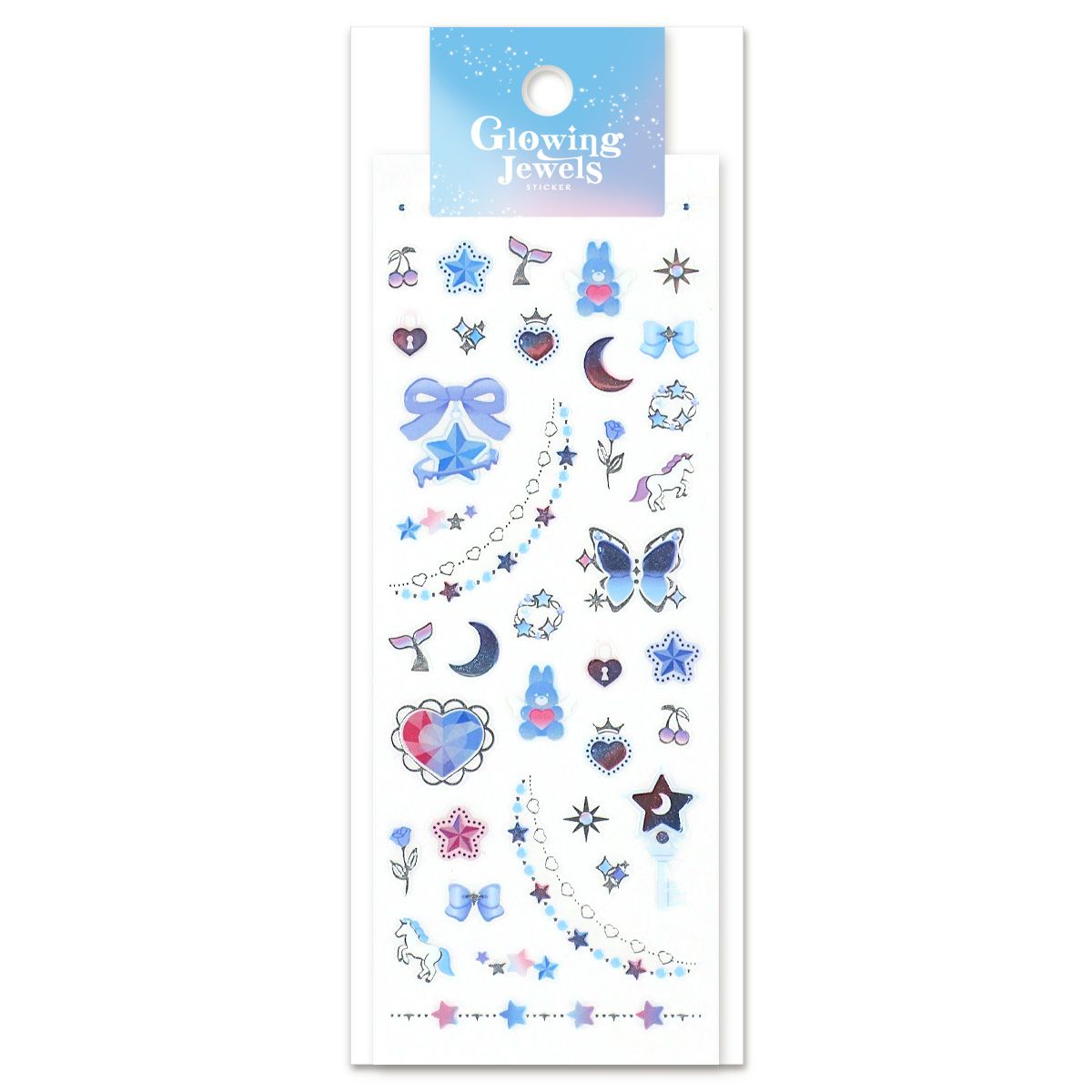 グローイングジュエルズステッカー sky | マインドウェイブオンライン