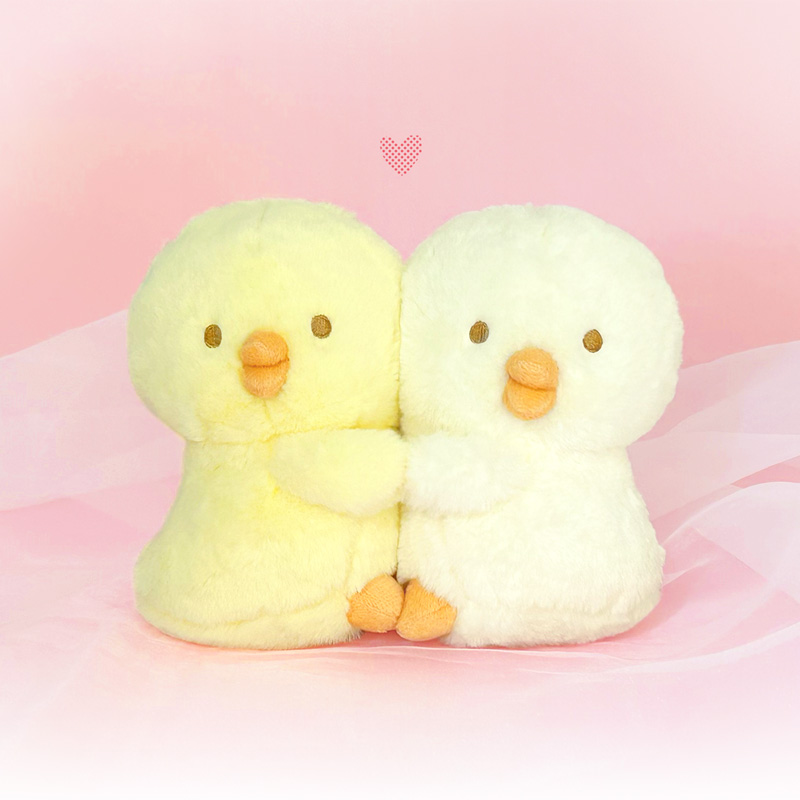 ふわふわぬいぐるみ ぴよこ豆 | マインドウェイブオンラインストア