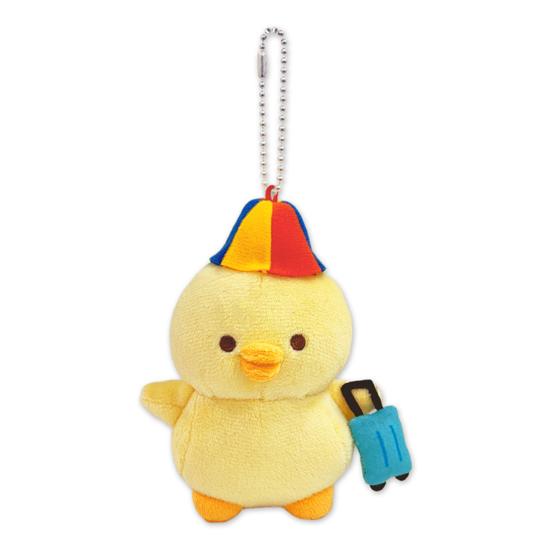 オンラインストア＆催事限定 ぬいぐるみマスコット ぴよこ豆 旅